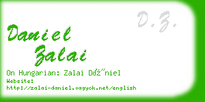 daniel zalai business card